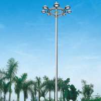 High Mast Lighting Pole Reliable Reputation Industrial Customized High Mast Pole Lighting