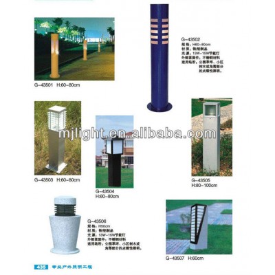 15w Aluminum high power outdoor led /energying bollard lights for garden