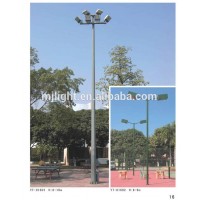 High mast light and electricity power steel pole