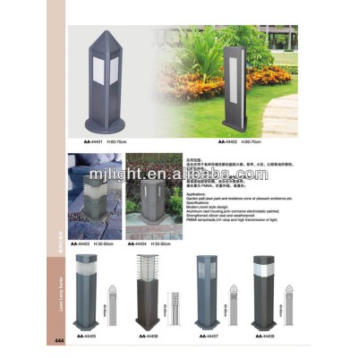 2014 New design 10W LED bollard light 400mm/600mm/800mm height