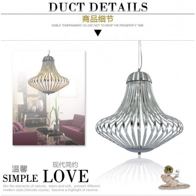 classical led decoration crystal pendant light